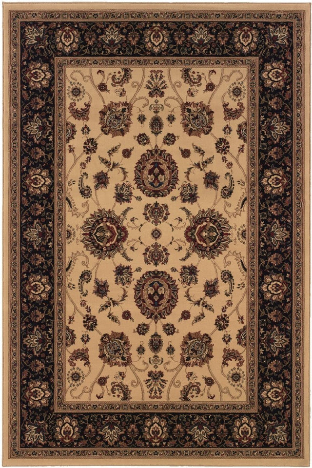 Oriental Weavers Sphinx Ariana 130/7 Ivory / Black Rugs.
