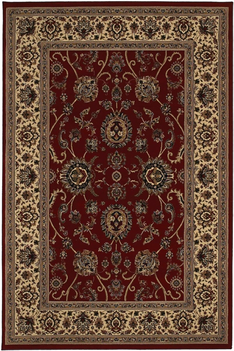 Oriental Weavers Sphinx Ariana 130/8 Red / Ivory Rugs.