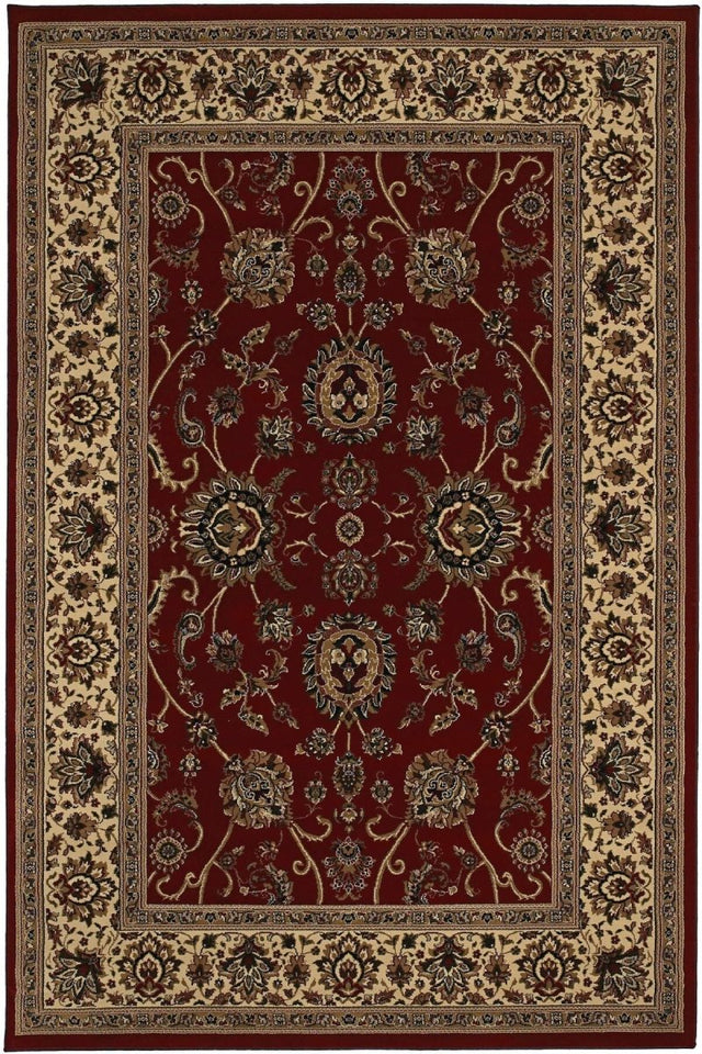 Oriental Weavers Sphinx Ariana 130/8 Red / Ivory Rugs.