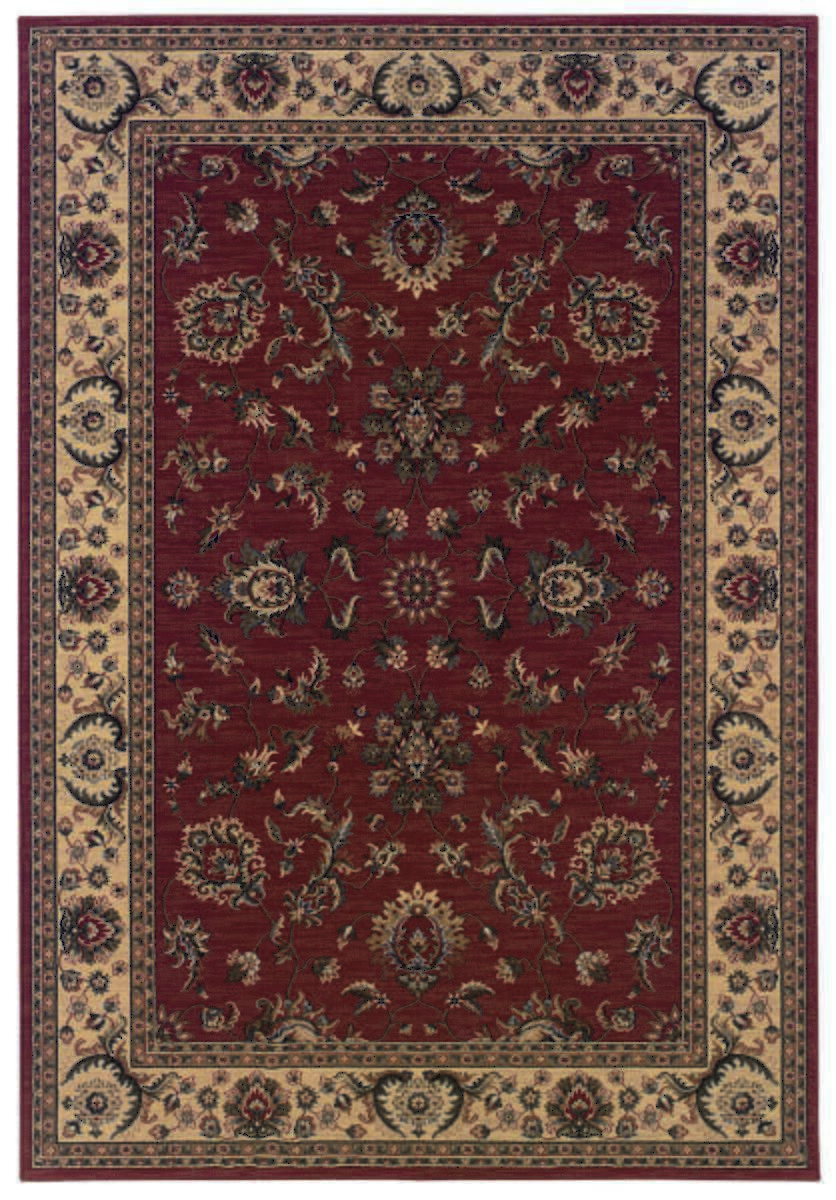 Oriental Weavers Sphinx Ariana 311c3 Red / Ivory Rugs.