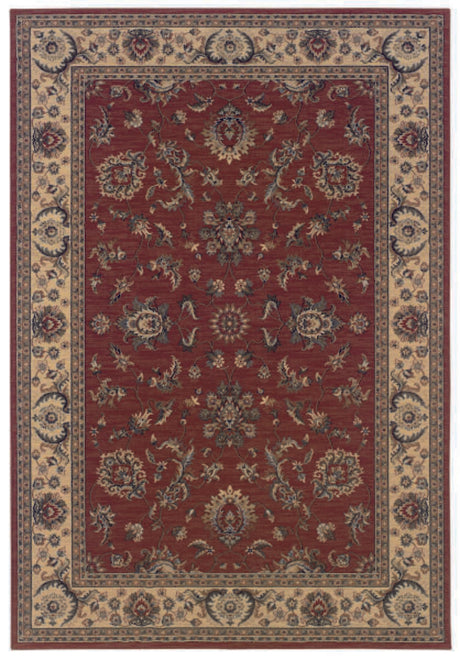 Oriental Weavers Sphinx Ariana 311c3 Red / Ivory Rugs.