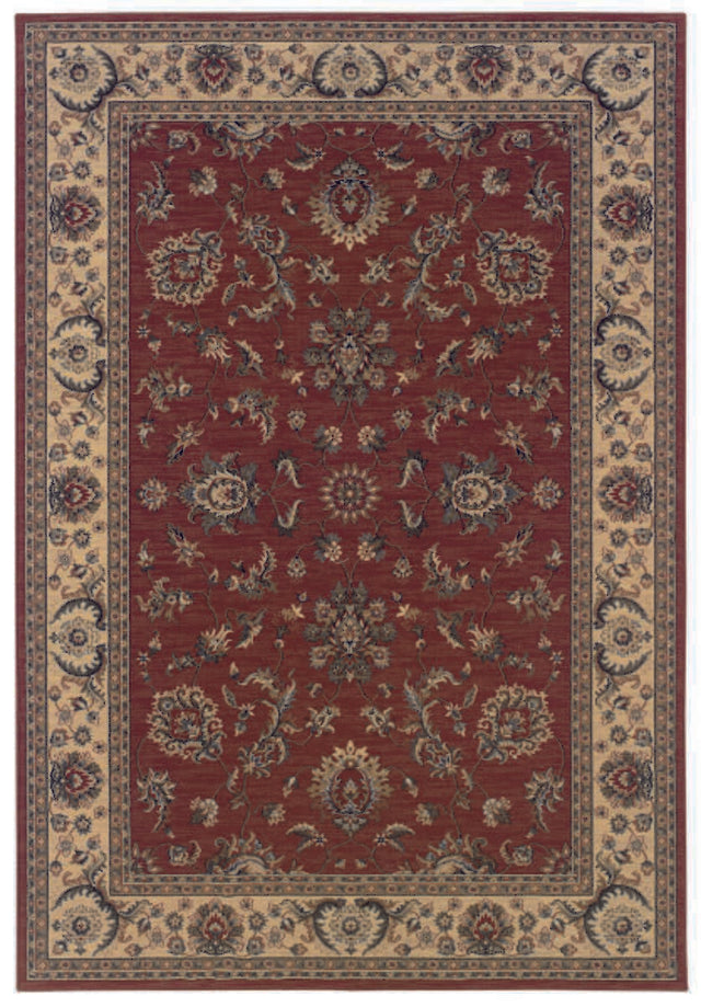 Oriental Weavers Sphinx Ariana 311c3 Red / Ivory Rugs.