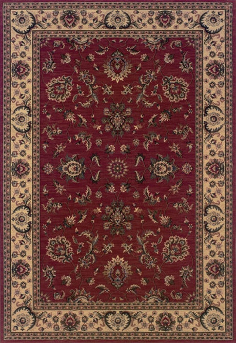 Oriental Weavers Sphinx Ariana 311c3 Red / Ivory Rugs.