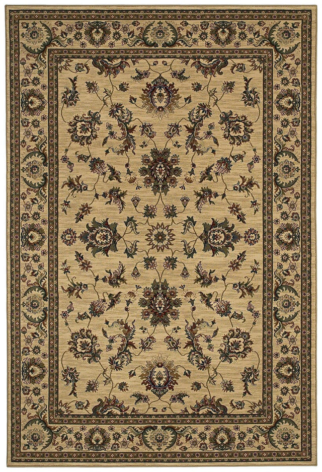 Oriental Weavers Sphinx Ariana 311i3 Ivory / Green Rugs.