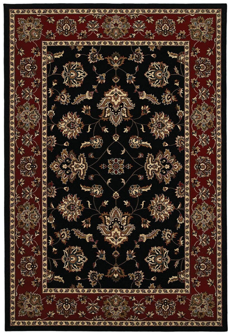 Oriental Weavers Sphinx Ariana 623m3 Black / Red Rugs.