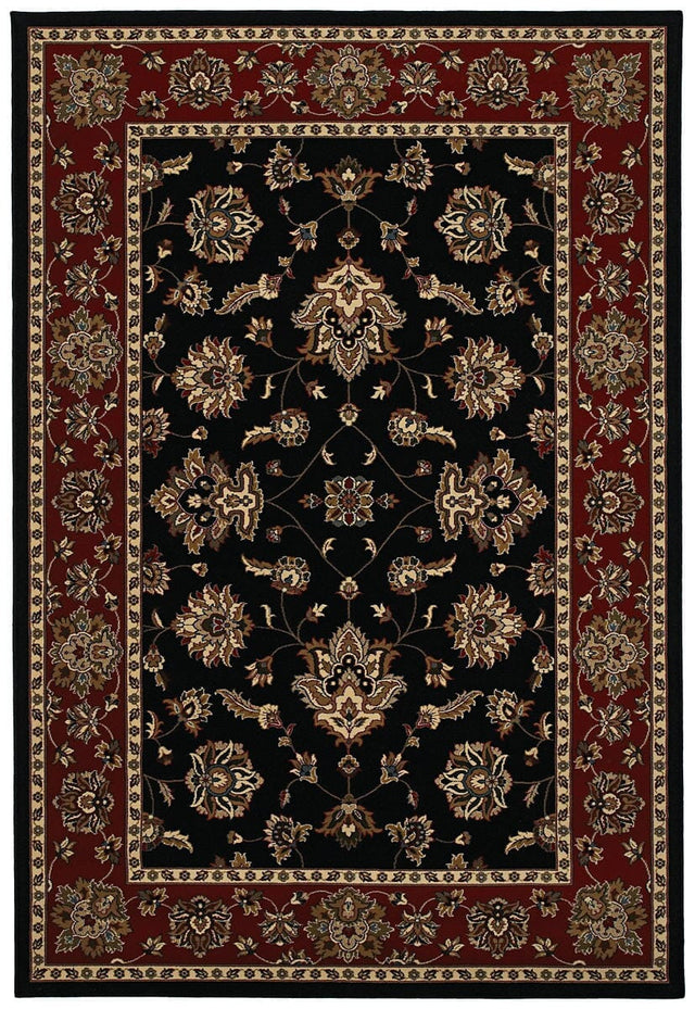 Oriental Weavers Sphinx Ariana 623m3 Black / Red Rugs.