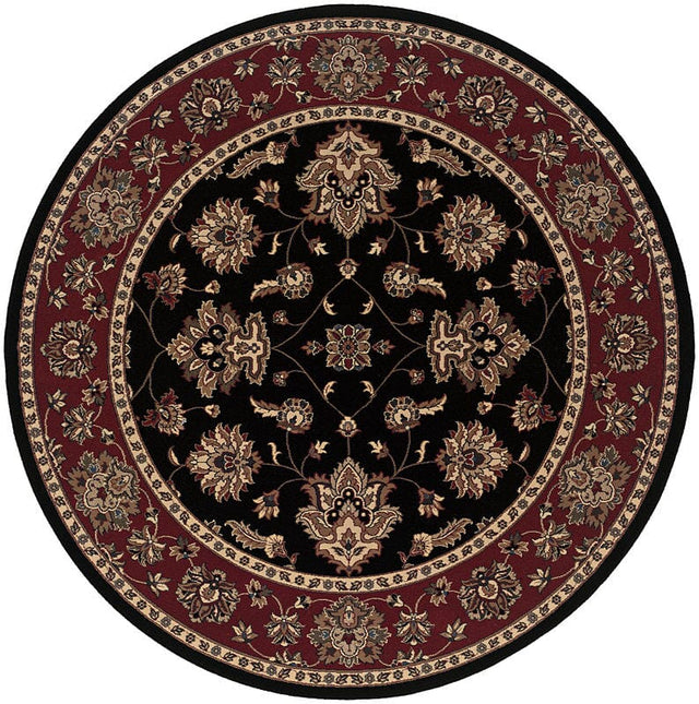 Oriental Weavers Sphinx Ariana 623m3 Black / Red Rugs.