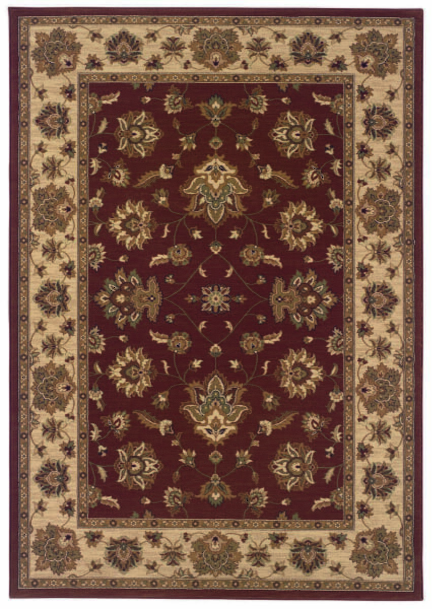 Oriental Weavers Sphinx Ariana 623v3 Red / Ivory Rugs.