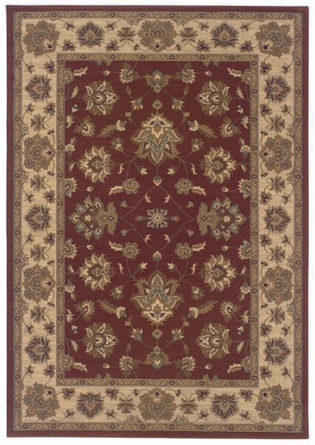 Oriental Weavers Sphinx Ariana 623v3 Red / Ivory Rugs.