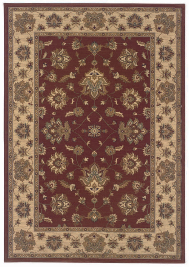 Oriental Weavers Sphinx Ariana 623v3 Red / Ivory Rugs.