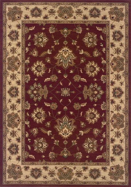 Oriental Weavers Sphinx Ariana 623v3 Red / Ivory Rugs.