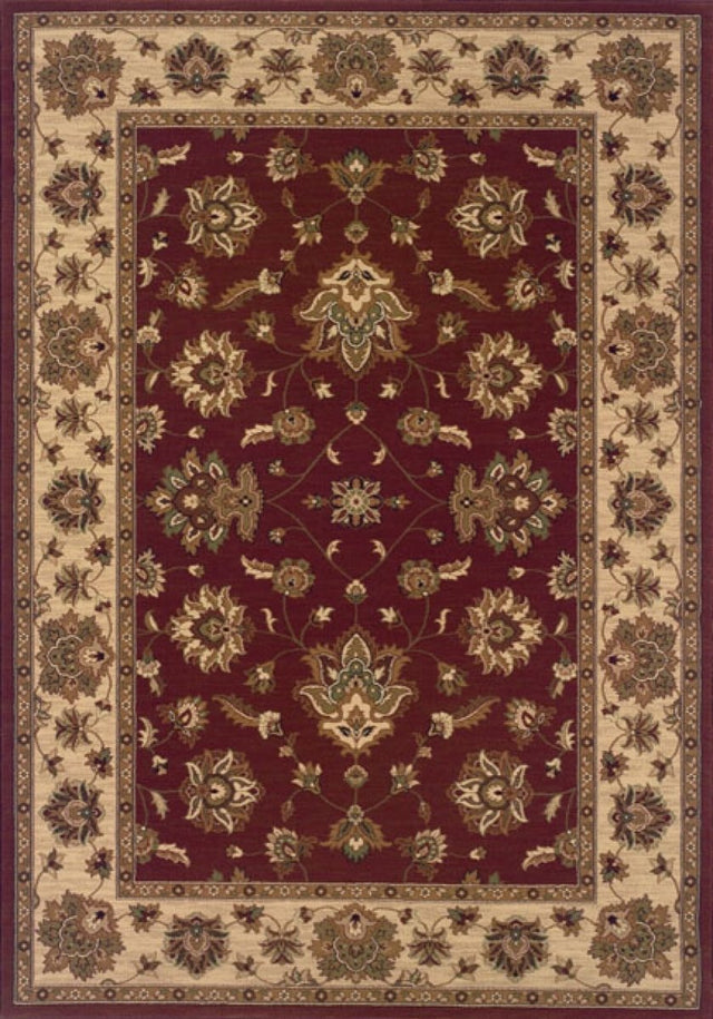 Oriental Weavers Sphinx Ariana 623v3 Red / Ivory Rugs.