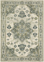 Oriental Weavers Sphinx Branson Br04B Ivory/ Blue Rugs.