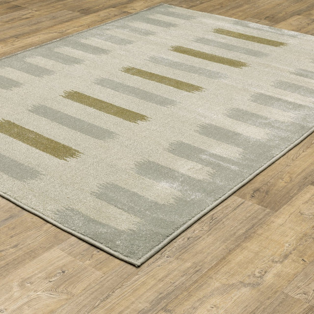 Oriental Weavers Sphinx Branson Br09A Beige/ Grey Rugs.