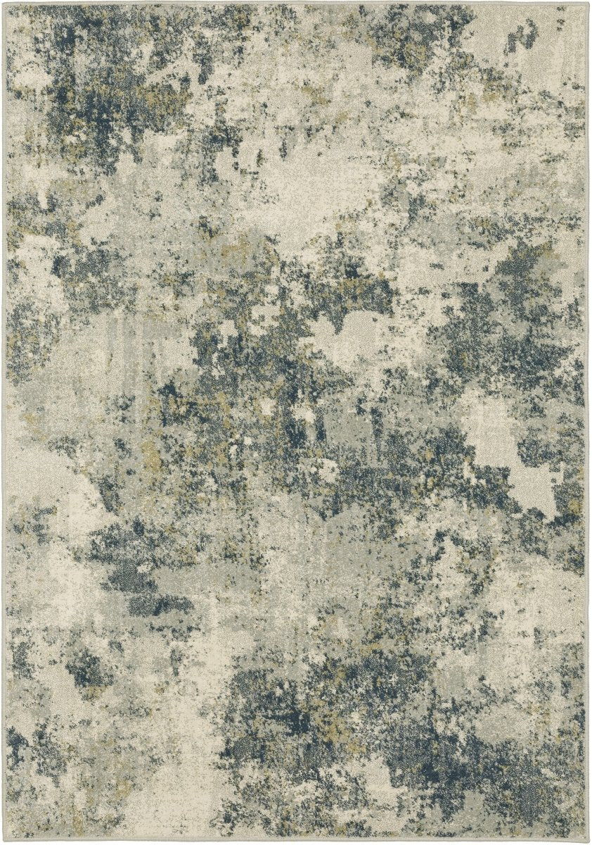 Oriental Weavers Sphinx Branson Br12A Beige/ Blue Rugs.