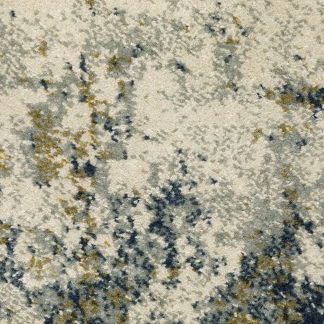 Oriental Weavers Sphinx Branson Br12A Beige/ Blue Rugs.