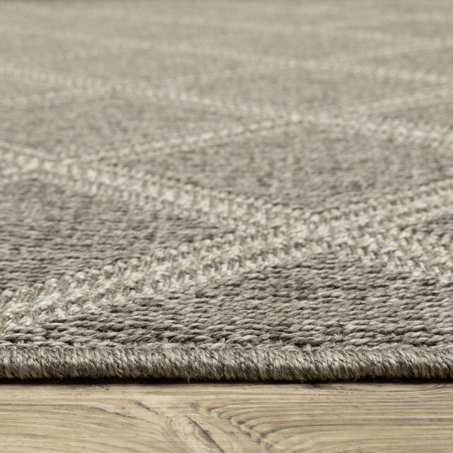 Oriental Weavers Sphinx Caicos Ca02N Grey/ Grey Rug.
