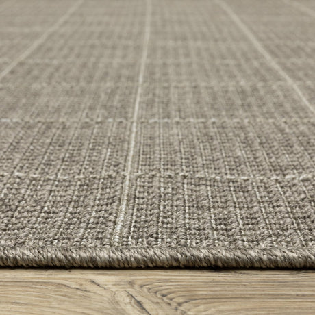 Oriental Weavers Sphinx Caicos Ca04B Grey/ Grey Rug.