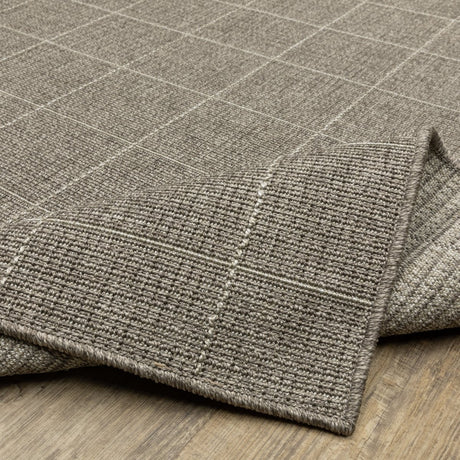 Oriental Weavers Sphinx Caicos Ca04B Grey/ Grey Rug.
