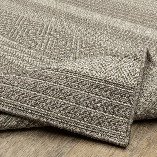 Oriental Weavers Sphinx Caicos Ca06A Grey/ Grey Rug.