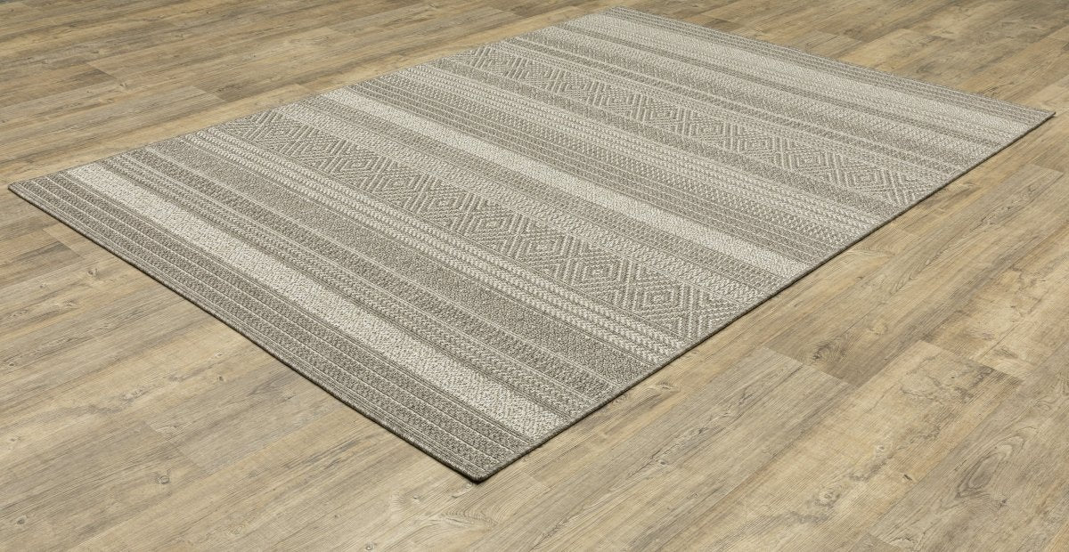 Oriental Weavers Sphinx Caicos Ca06A Grey/ Grey Rug.