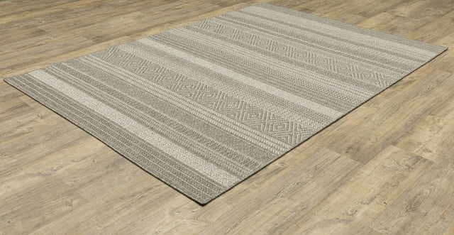 Oriental Weavers Sphinx Caicos Ca06A Grey/ Grey Rug.
