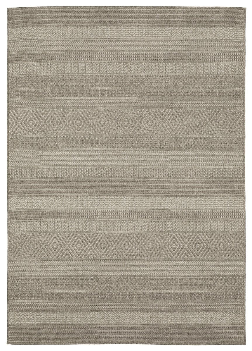 Oriental Weavers Sphinx Caicos Ca06A Grey/ Grey Rug.