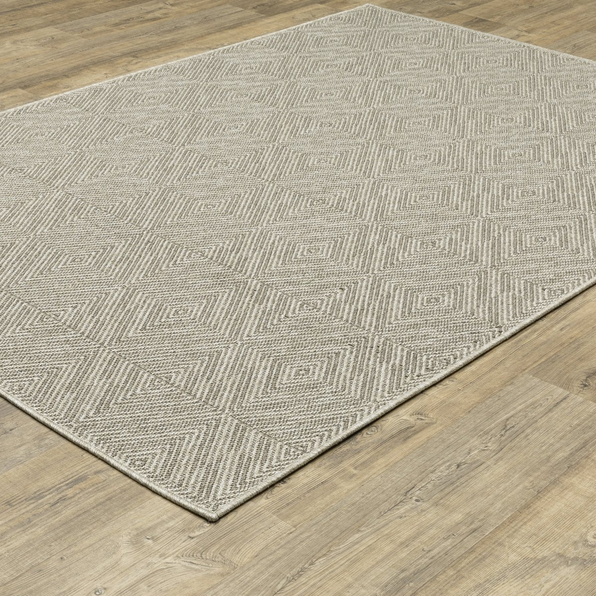 Oriental Weavers Sphinx Caicos Ca08A Grey/ Grey Rug.