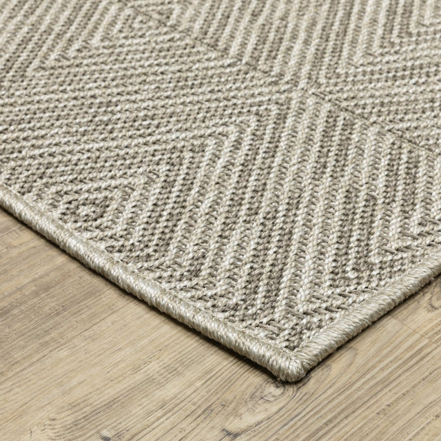 Oriental Weavers Sphinx Caicos Ca08A Grey/ Grey Rug.