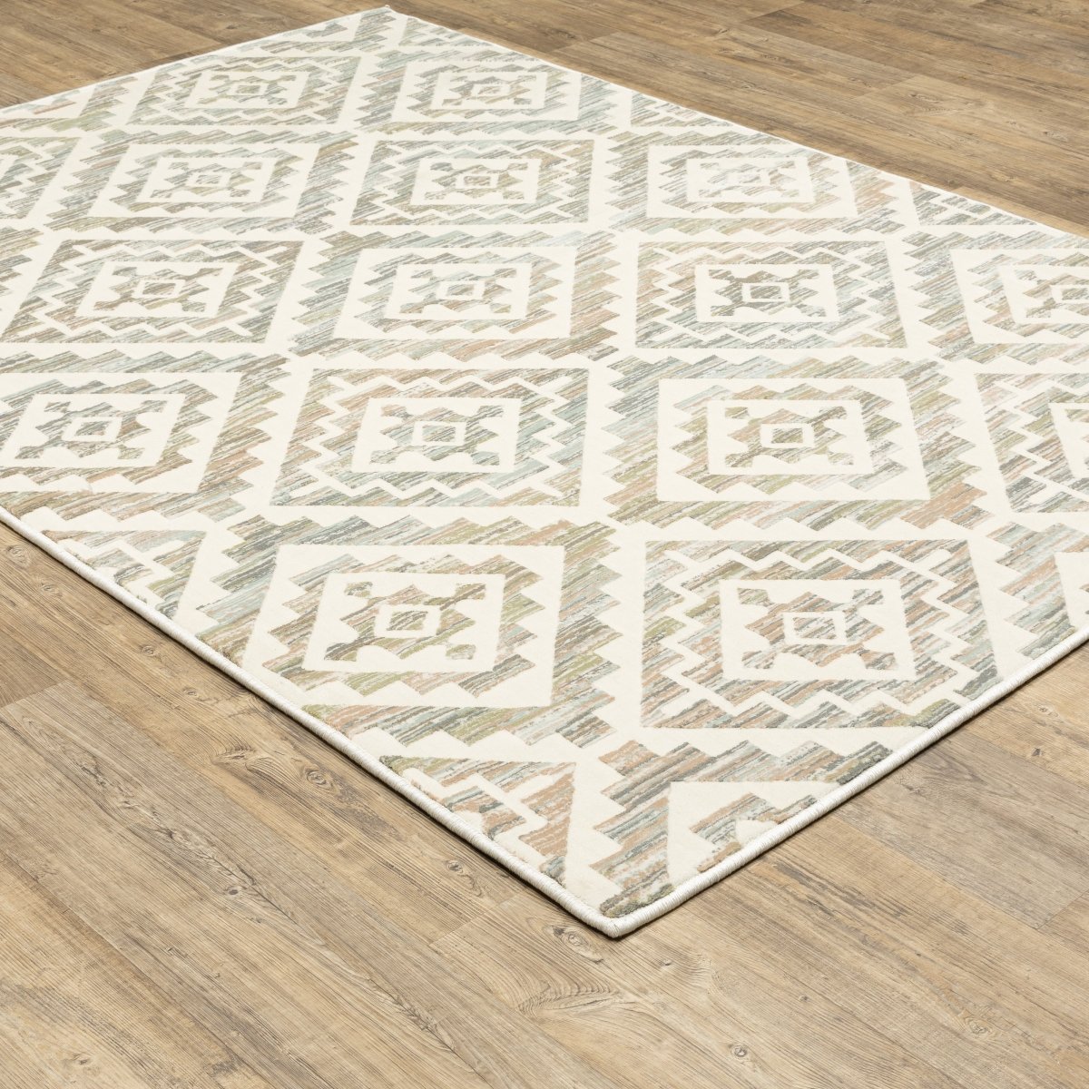 Oriental Weavers Sphinx Capistrano 288Q1 Ivory/ Grey Rugs.