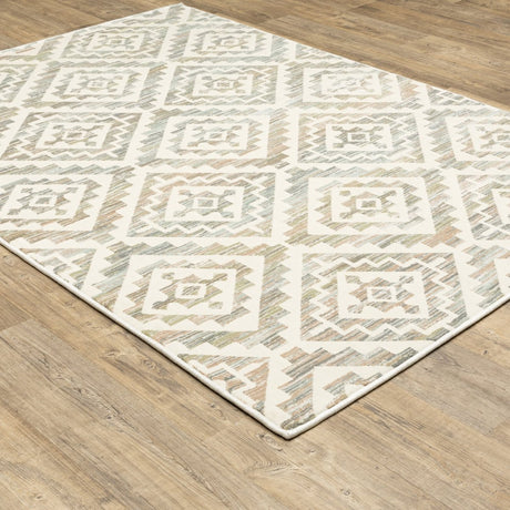 Oriental Weavers Sphinx Capistrano 288Q1 Ivory/ Grey Rugs.