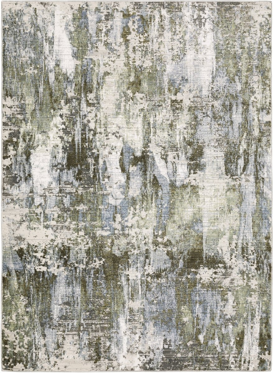 Oriental Weavers Sphinx Caravan 2060F Green/ Blue Rugs.