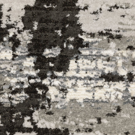 Oriental Weavers Sphinx Caravan 4153Q Grey/ Black Rugs.