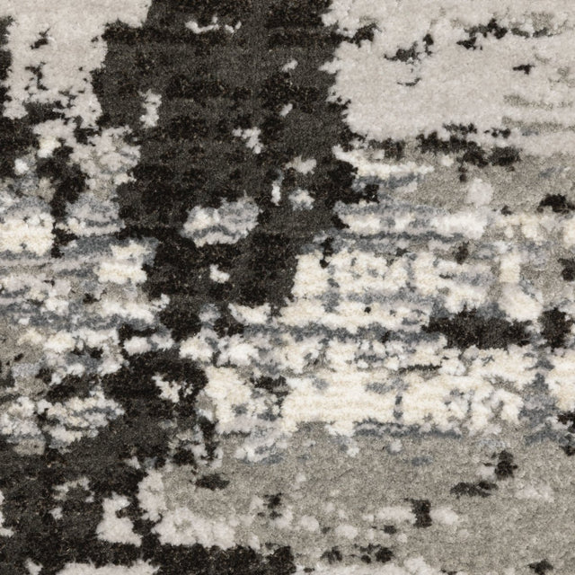 Oriental Weavers Sphinx Caravan 4153Q Grey/ Black Rugs.