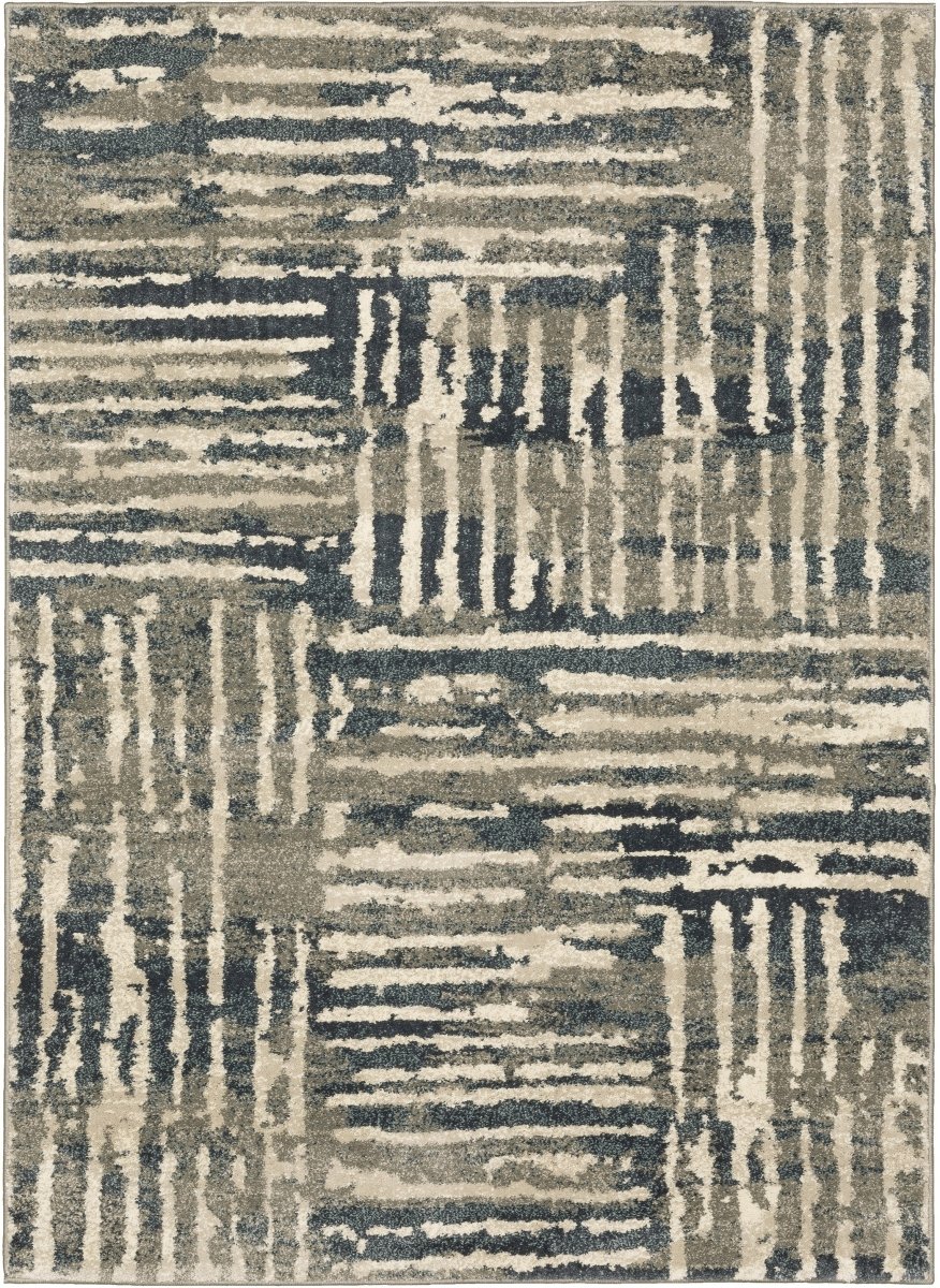 Oriental Weavers Sphinx Carson 0745C Blue/ Beige Rugs.