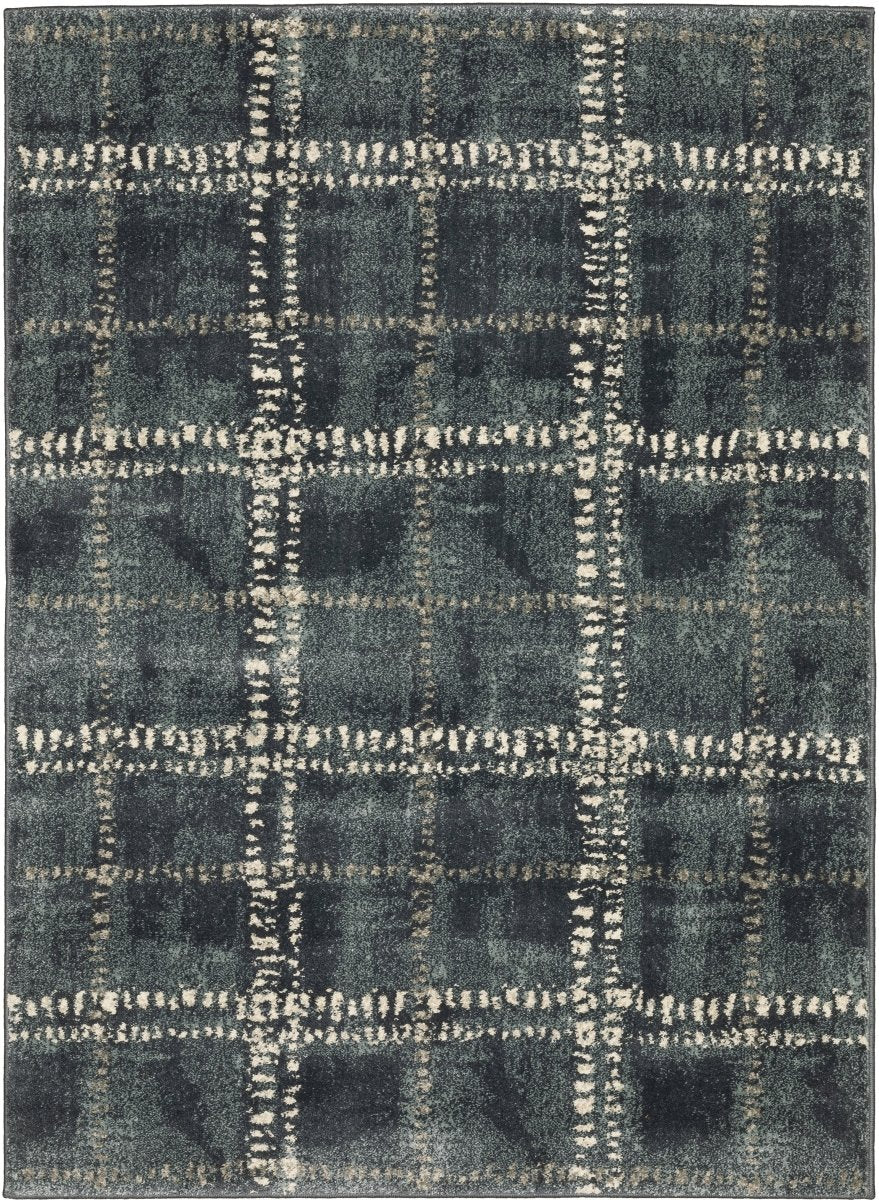 Oriental Weavers Sphinx Carson 0746J Blue/ Ivory Rugs.