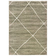 Oriental Weavers Sphinx Carson 9661A Grey / Ivory Rugs.