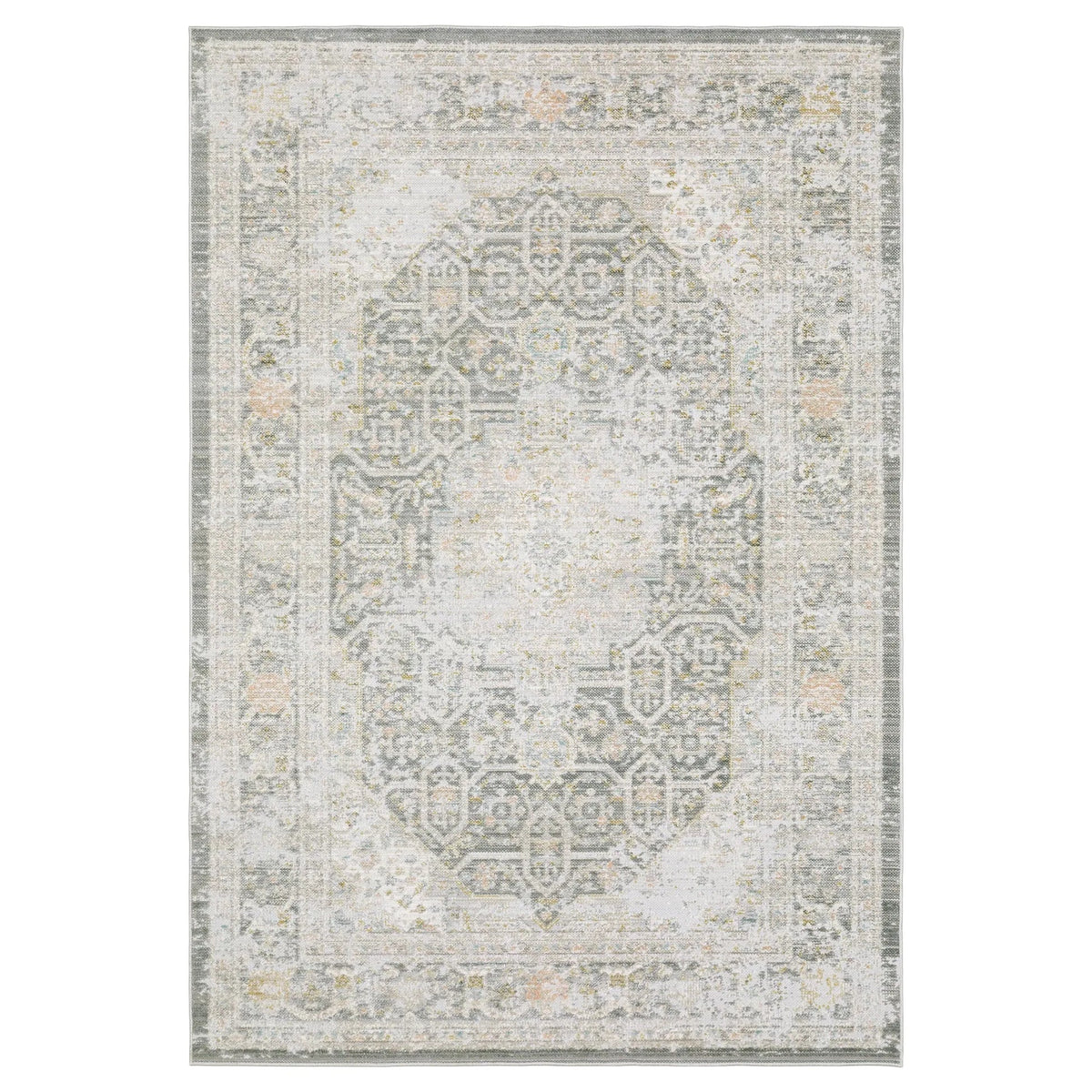 Oriental Weavers Sphinx Cavett CAV02 Orange Rugs - main flat
