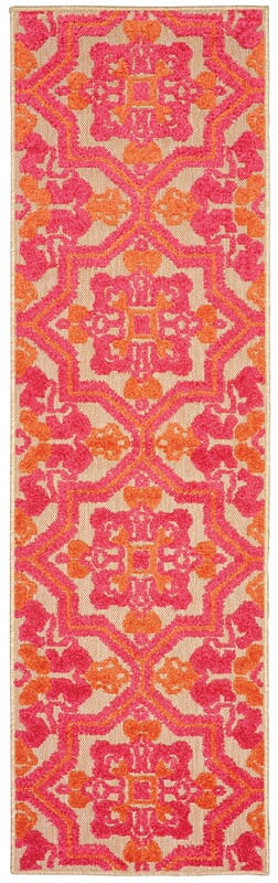Oriental Weavers Sphinx Cayman 2541V Sand / Pink Rugs.