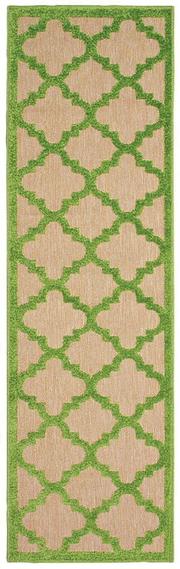 Oriental Weavers Sphinx Cayman 660F9 Sand / Green Rugs.