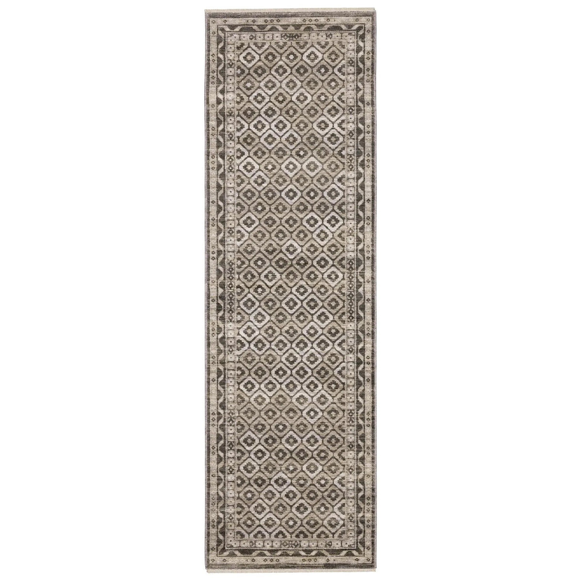 Oriental Weavers Sphinx Chamberlain CH03B Black Rugs - runner