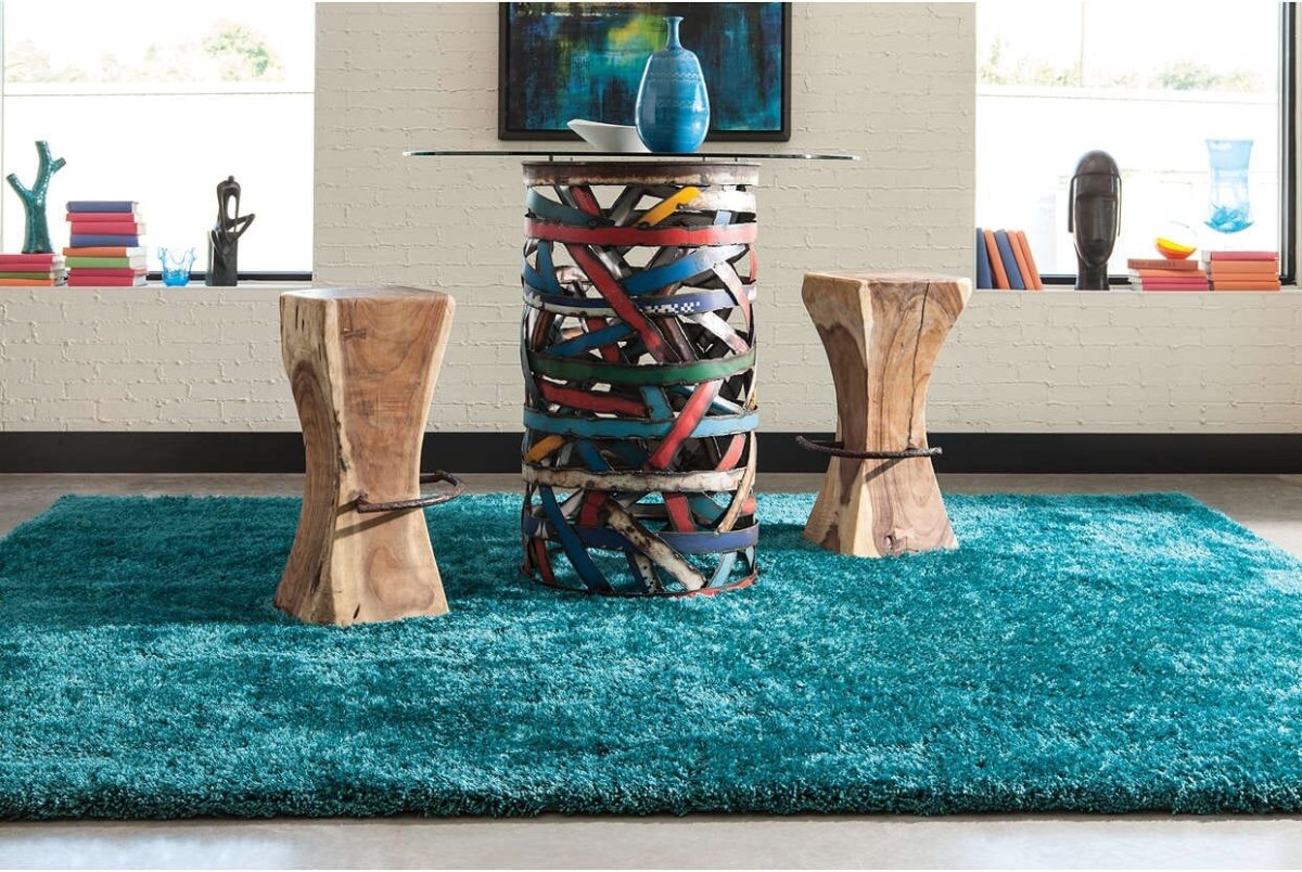 Oriental Weavers Sphinx Cosmo 81104 Teal / Teal Rugs.