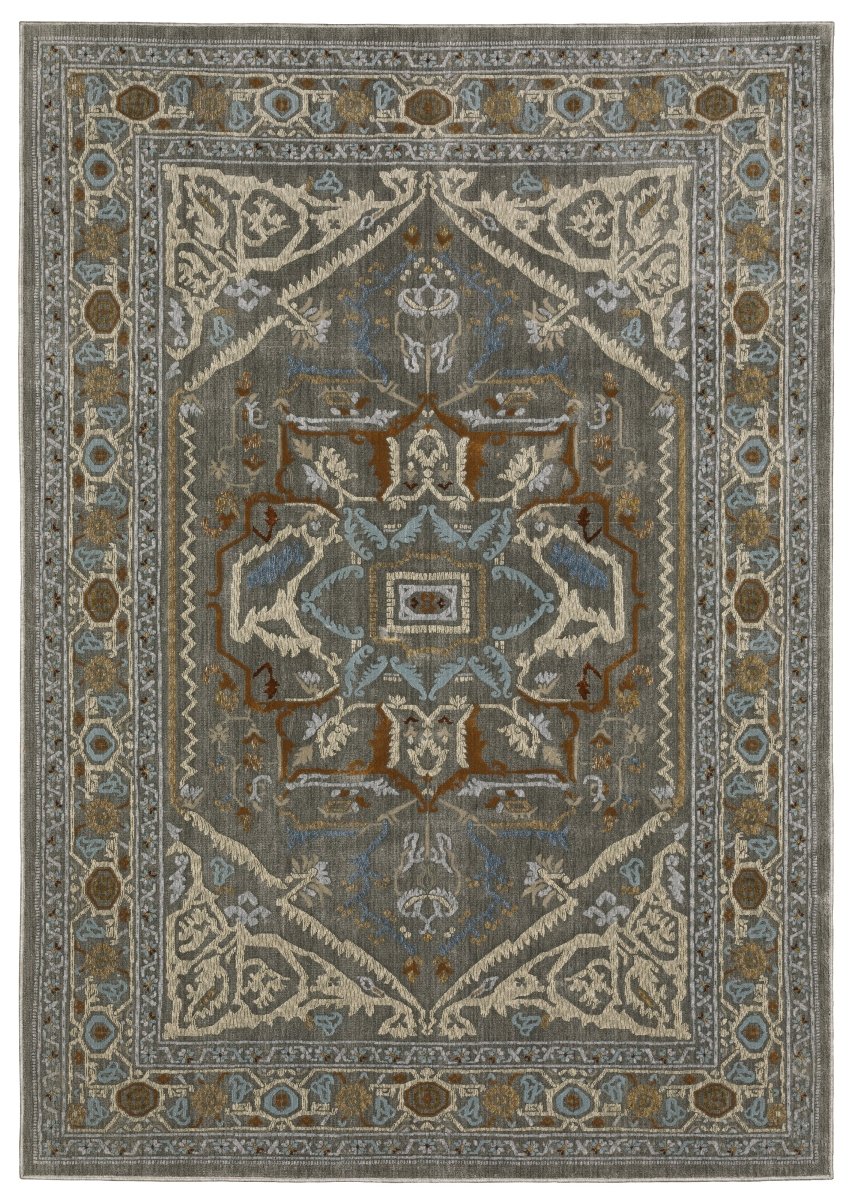 Oriental Weavers Sphinx Ellington Ell05 Grey/ Multi Rug.
