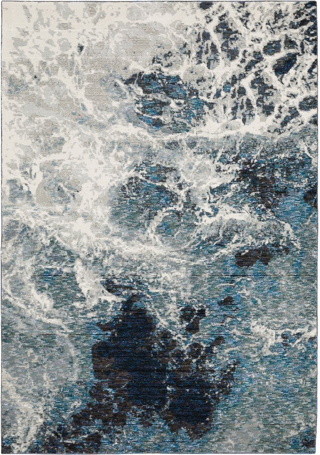 Oriental Weavers Sphinx Evolution 0962A Blue/ Ivory Rugs.