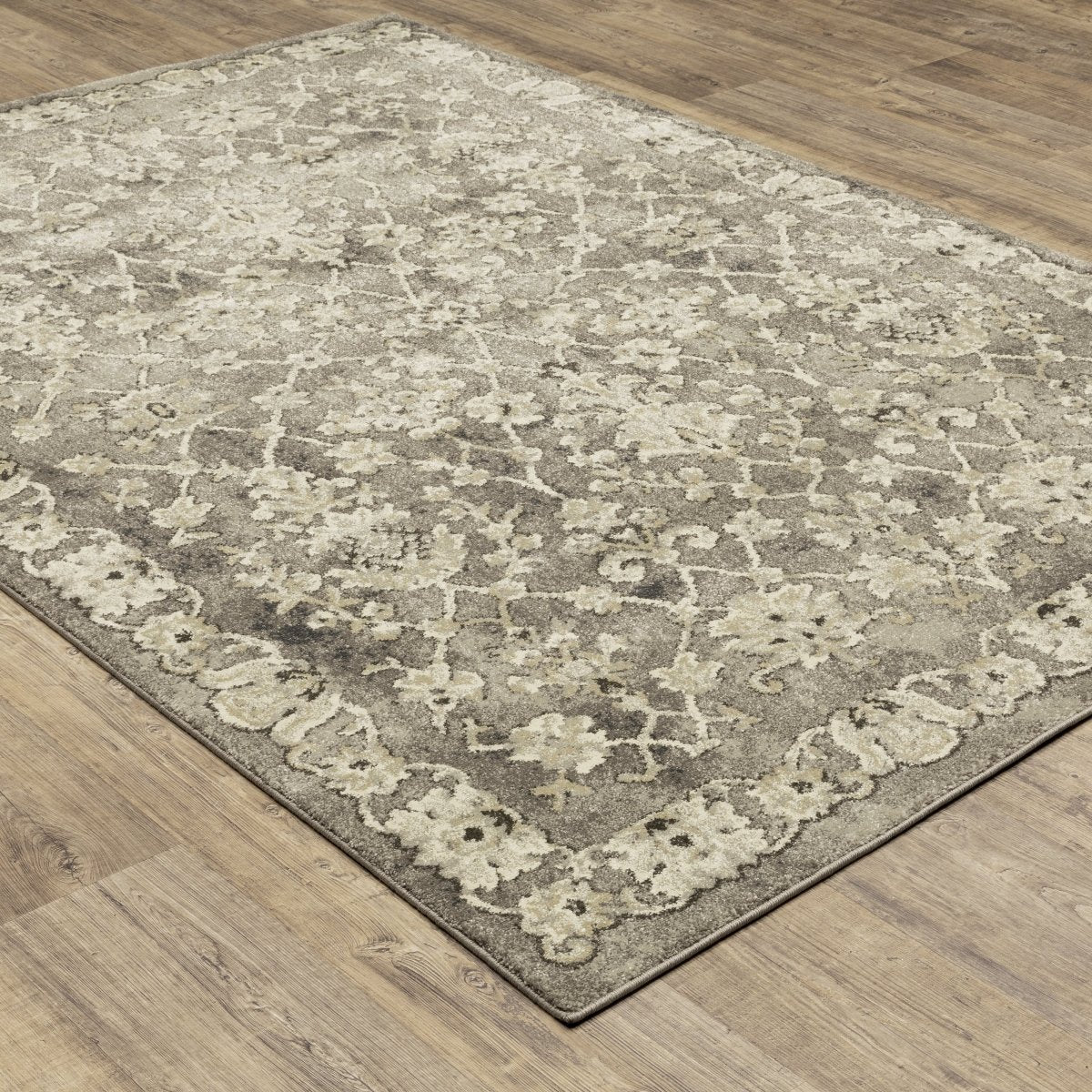 Oriental Weavers Sphinx Florence 1002E Grey/ Beige Rugs.