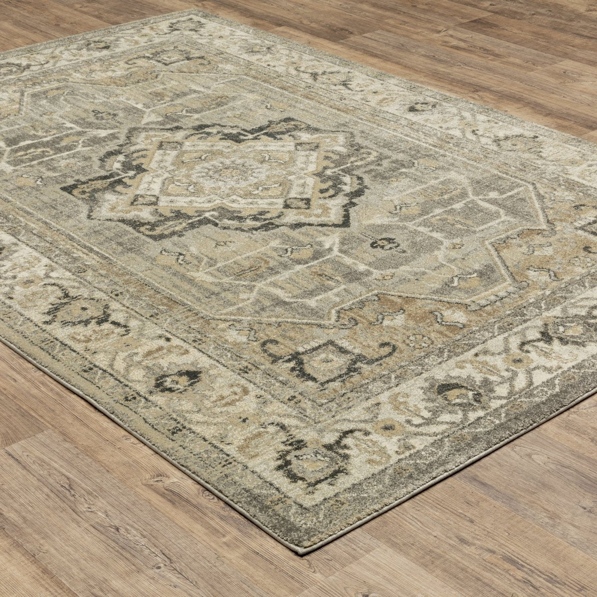 Oriental Weavers Sphinx Florence 1805X Beige/ Grey Rugs.