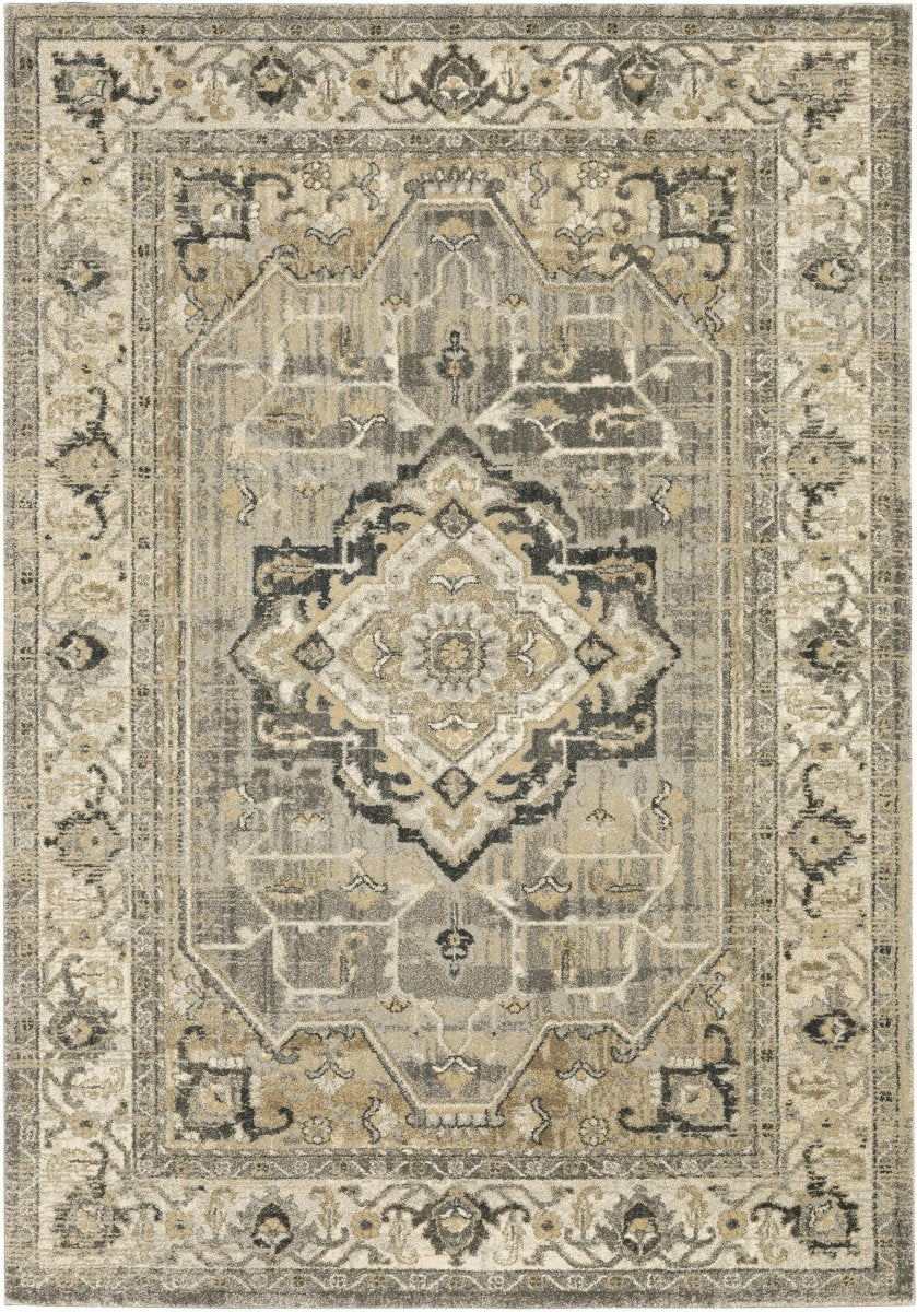 Oriental Weavers Sphinx Florence 1805X Beige/ Grey Rugs.