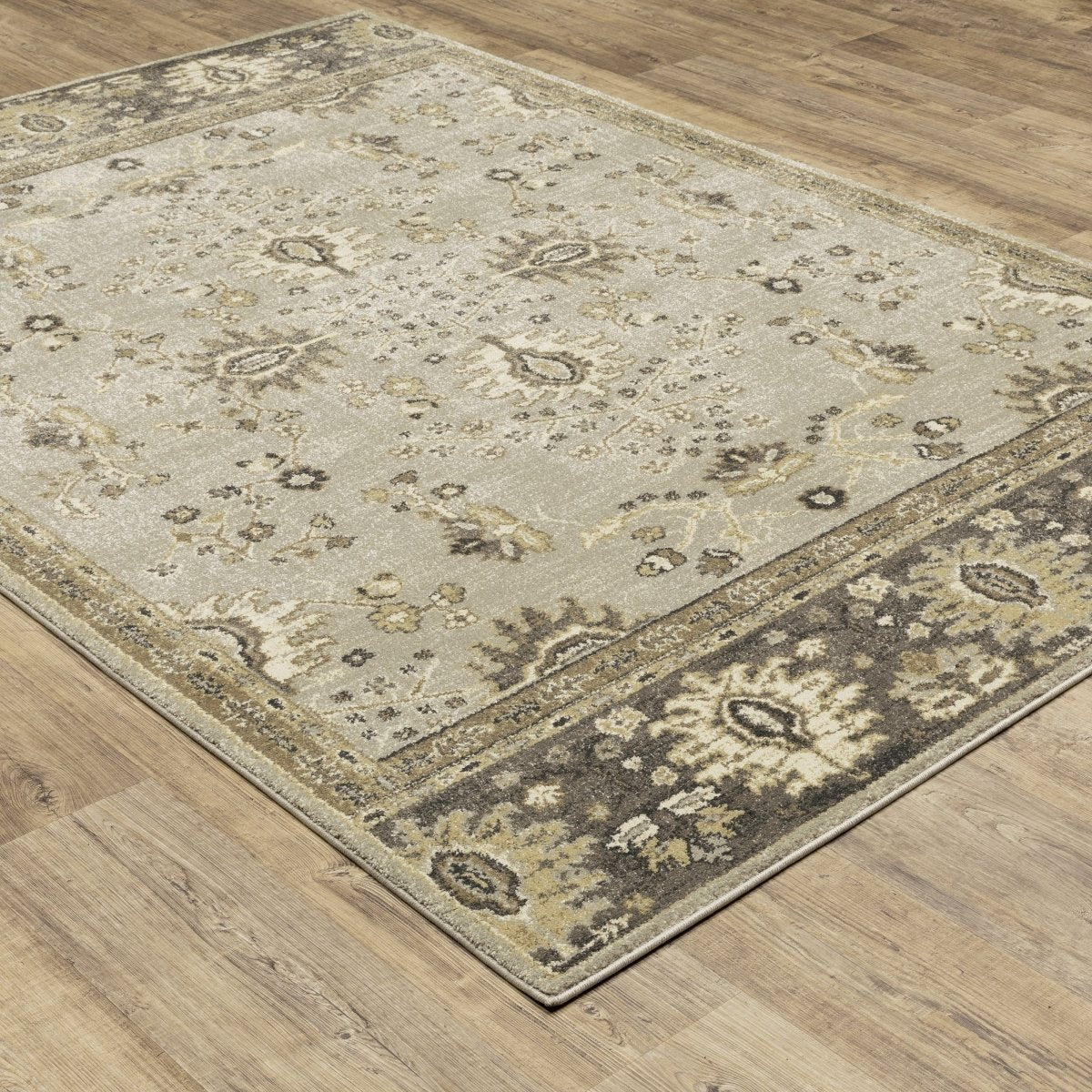 Oriental Weavers Sphinx Florence 4928C Blue/ Brown Rugs.