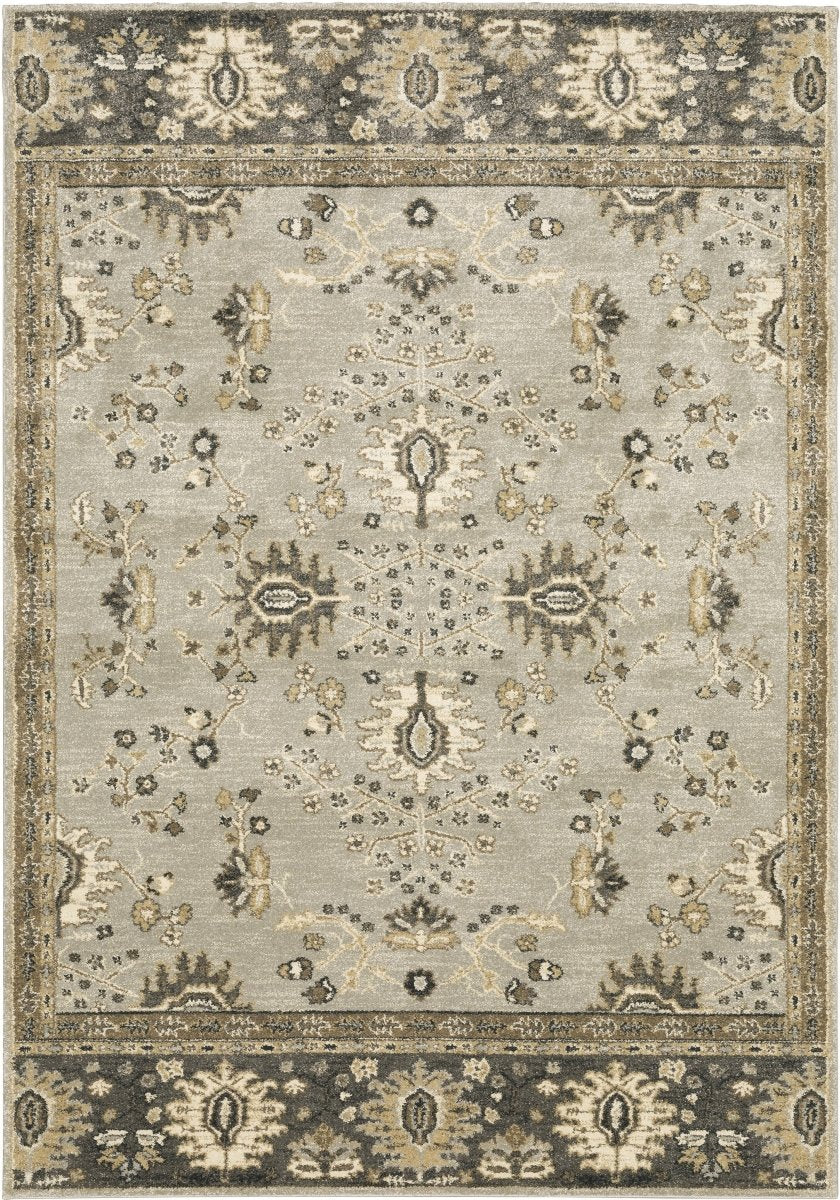 Oriental Weavers Sphinx Florence 4928C Blue/ Brown Rugs.