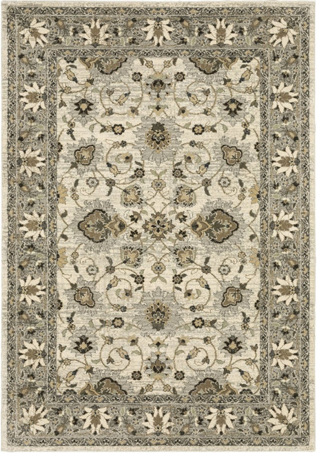 Oriental Weavers Sphinx Florence 5508I Beige/ Grey Rugs.